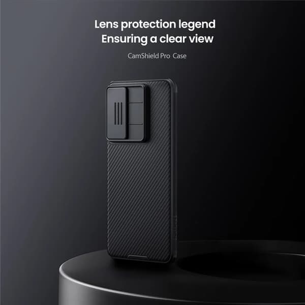 Nillkin Mobilskal till Galaxy S25 Edge CamShield Pro - Svart Svart