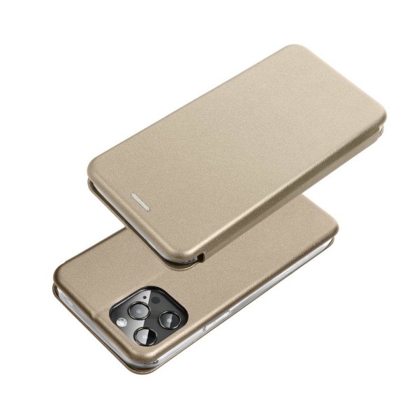 Forcell iPhone 14 Pro -lompakkokotelo Elegance Gold