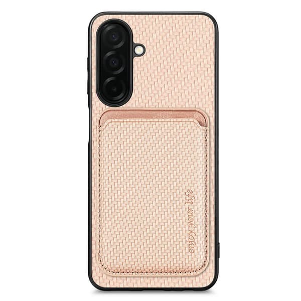 Mobilskal för Samsung Galaxy S26 Plus Magnetiskt med kortfack - Beige