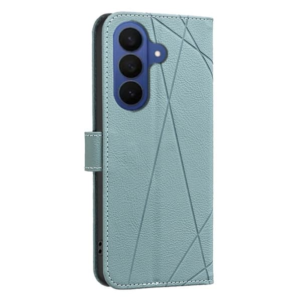 BINFEN Samsung Galaxy S26+ Plånboksfodral Konstläder RFID - Grön