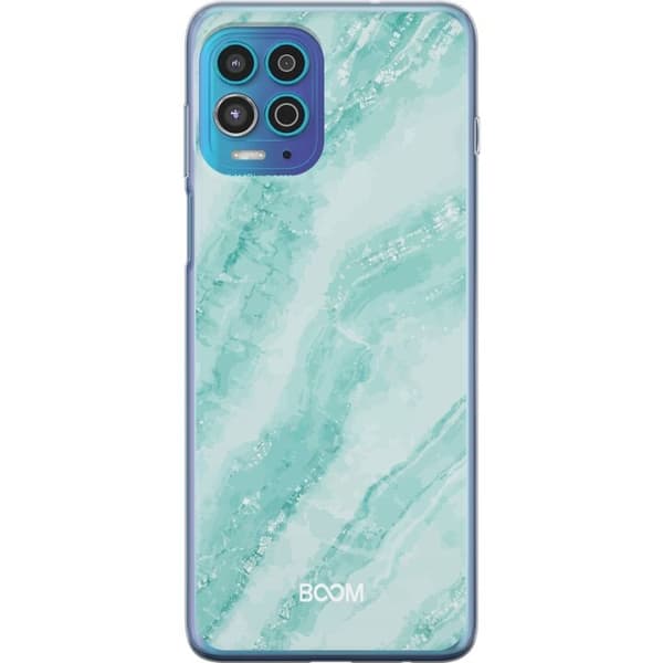 Mobilskal till Motorola Moto G100 med Mint Marble
