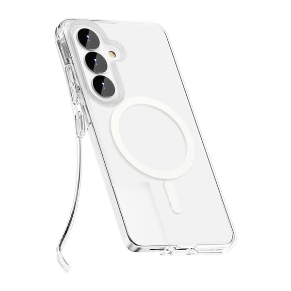 Mobilskal för Samsung Galaxy S26 Plus Magnetiskt PC + TPU - Transparent