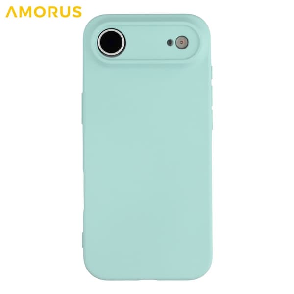 AMORUS Mobilskal till iPhone Air Precise Cutouts TPU Fiber - Blå Grön