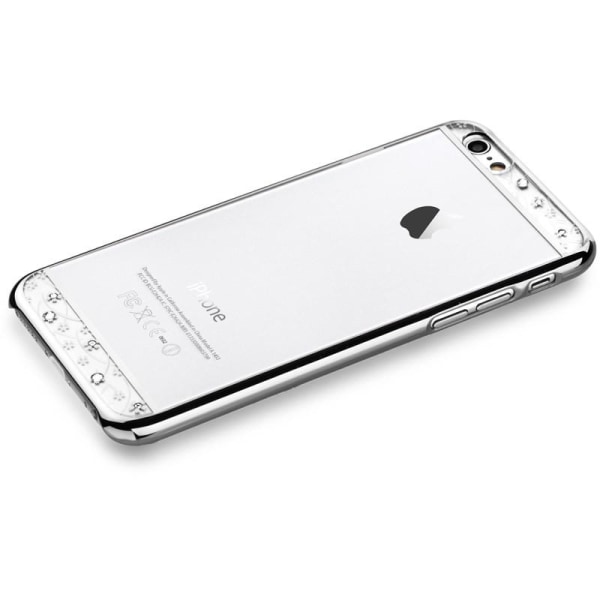 Comma BaksideSkal till Apple iPhone 6 / 6S  - Bling Silver Silver