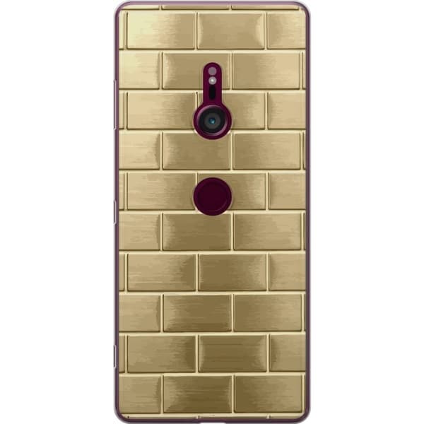 Mobilcover til Sony Xperia XZ3 med Gyldne Mursten