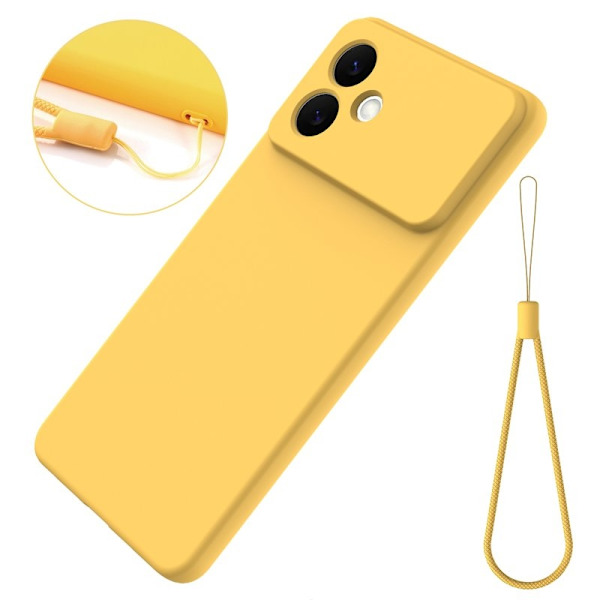 Samsung Galaxy S26 Edge Skal Silikon - Gul