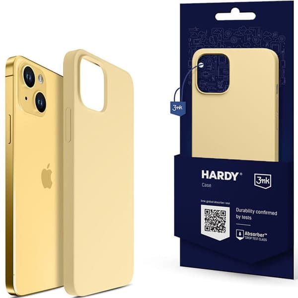 3MK Mobilskal till iPhone 15 Plus/14 Plus MagSafe Hardy - Gul Gul