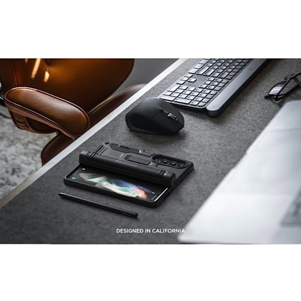 Galaxy Z Fold 4 Mobilskal VRS DESIGN Terra Guard Active S Svart