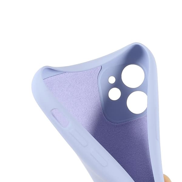 X-LEVEL Mobilskal till iPhone 11 Anti-Drop Liquid Silicone Lila