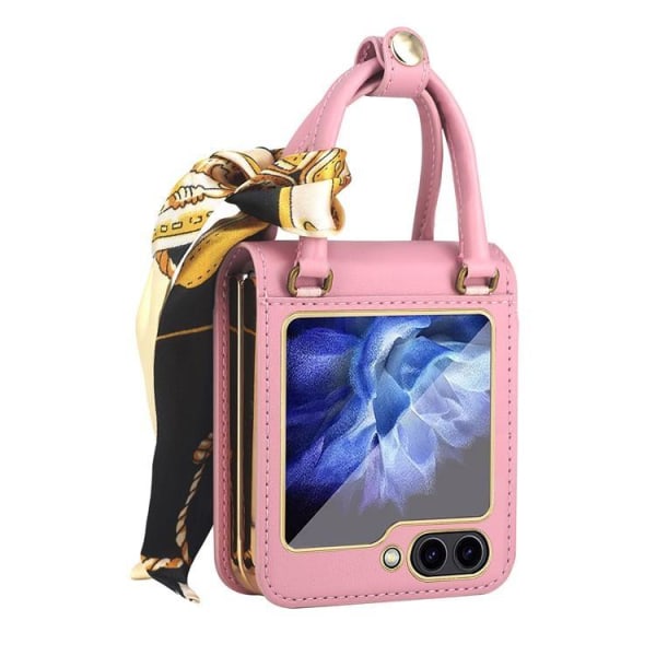 Galaxy Z Flip 5 -matkalaukku - vaaleanpunainen