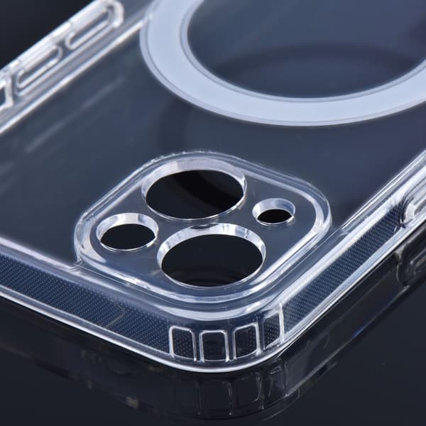 CLEAR Magsafe Cover skal med kameraskydd för iPhone 14 PLUS Transparent