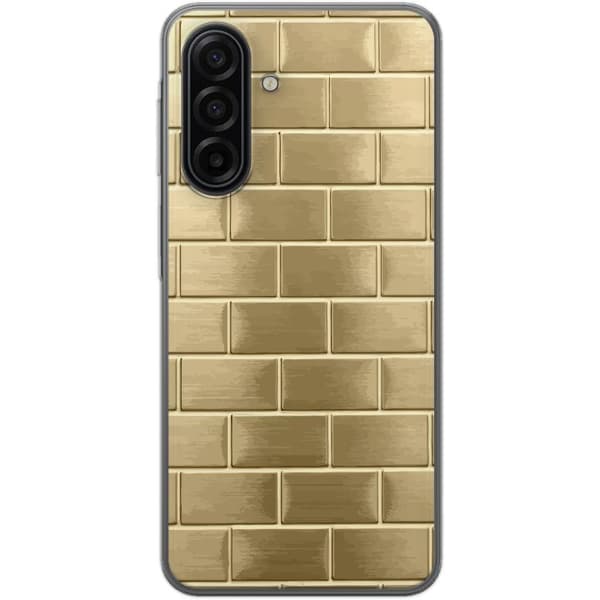 Mobilskal till Samsung Galaxy A17 5G med Gyllene Murstenar