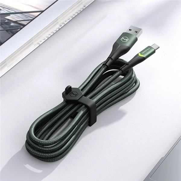 MCDODO USB-A - USB-C Kabel 1m MDD CA-7960 - Grön Grön