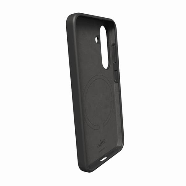 Puro Telefontaske til Galaxy S25 Plus Magsafe Icon - Lyserød Black