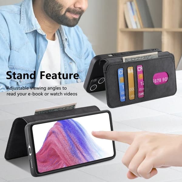 CASENEO Xiaomi 14T Plånboksfodral Konstläder - Svart
