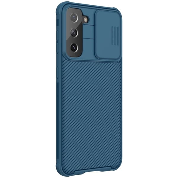 NILLKIN CamShield Pro Mobilskal för Samsung Galaxy S21 4G/5G - Blå