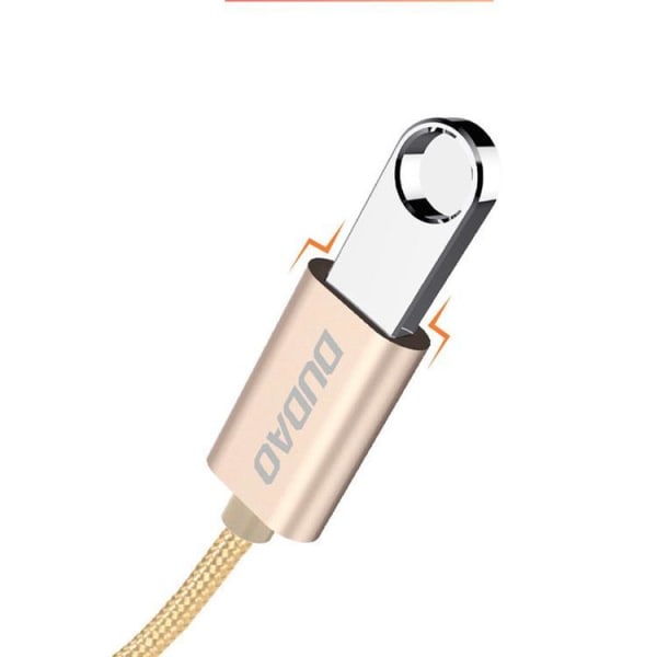 Dudao USB - micro USB 2.0 OTG -sovitinkaapeli Harmaa Grey