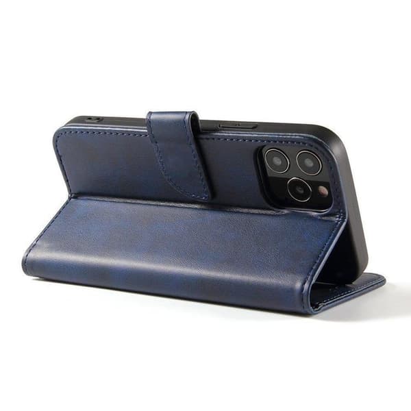 Galaxy A73 Plånboksfodral Magnet Elegant - Blå Blå
