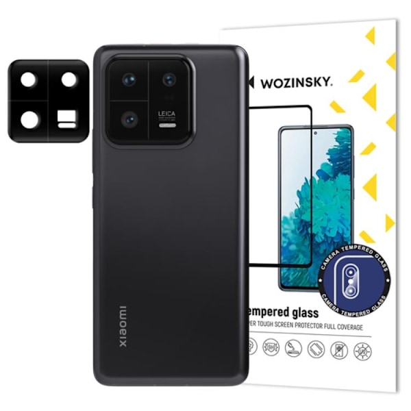 Wozinsky Xiaomi 13 Pro Kameralinsskydd i Härdat Glas Full Glue