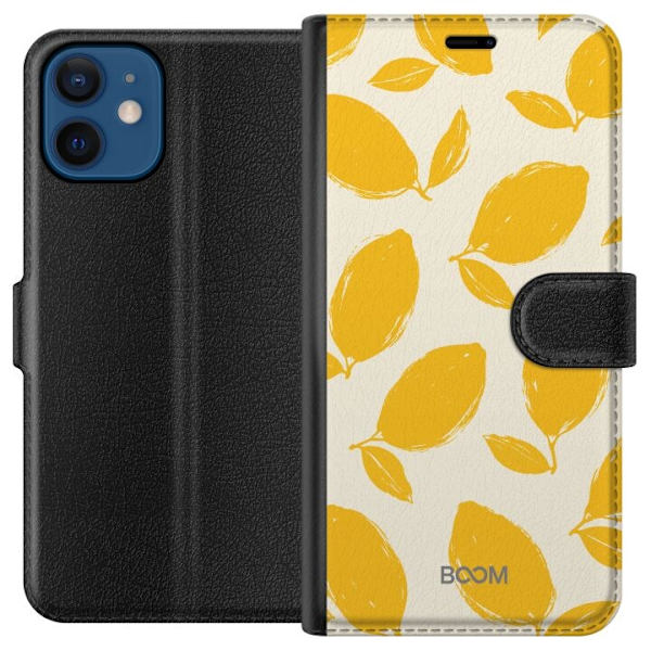 Apple iPhone 12 Pung Taske med Lemon Breeze