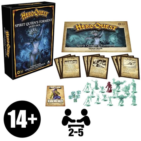AVLN HILL Brädspel HeroQuest: Spirit Queen´s Torment Quest Pack