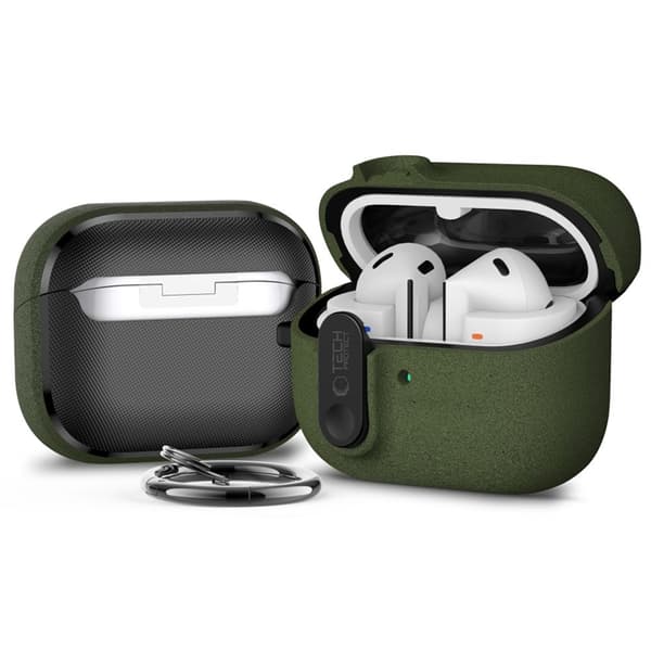 Tech-Protect Galaxy Buds 3/3 FE/3 Pro Cover Slim Hook Grön