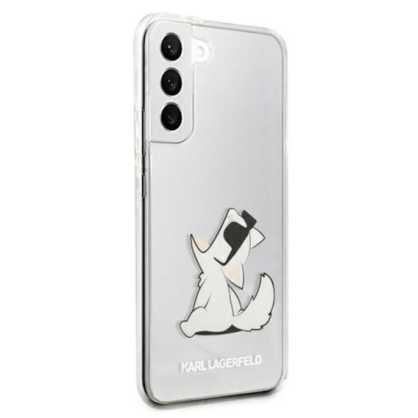 Karl Lagerfeld Choupette Eat Skal Galaxy S22 Plus - Transparent