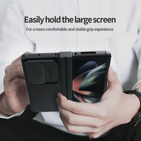 Nillkin Galaxy Z Fold 4 Skal Camshield Pro - Blå