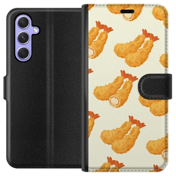 Plånboksfodral till Samsung Galaxy A54 med Räkor