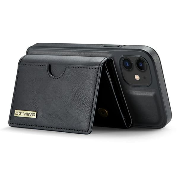 DG.MING M6 Series Mobilskal till iPhone 12/12 Pro Magnetiskt Svart