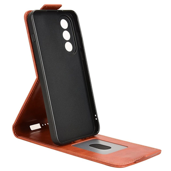 OnePlus Nord 5 Plånboksfodral Vertical Flip Läder - Orange Orange