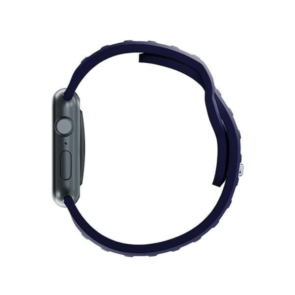 3mk Apple Watch (38/40/41mm) Armband Silikon - Marinblå Blå