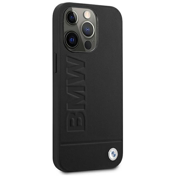 BMW Cover iPhone 13 Pro Max Signature Logo painatus - musta Black