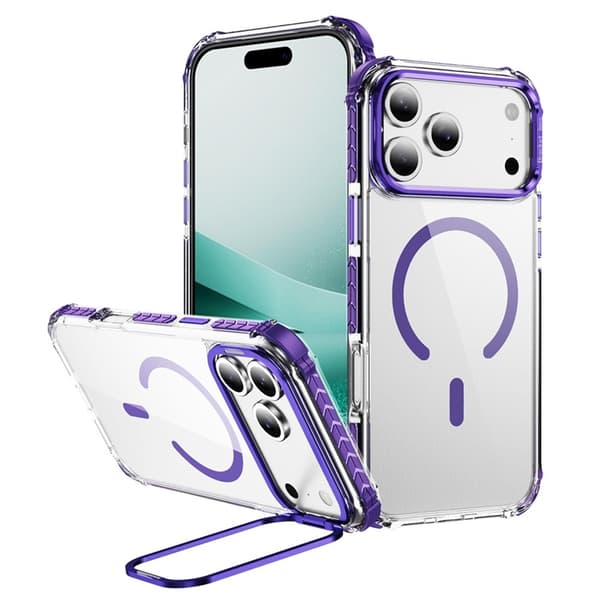 Mobilskal till iPhone 17 Pro MagSafe Kickstand - Lila Lila