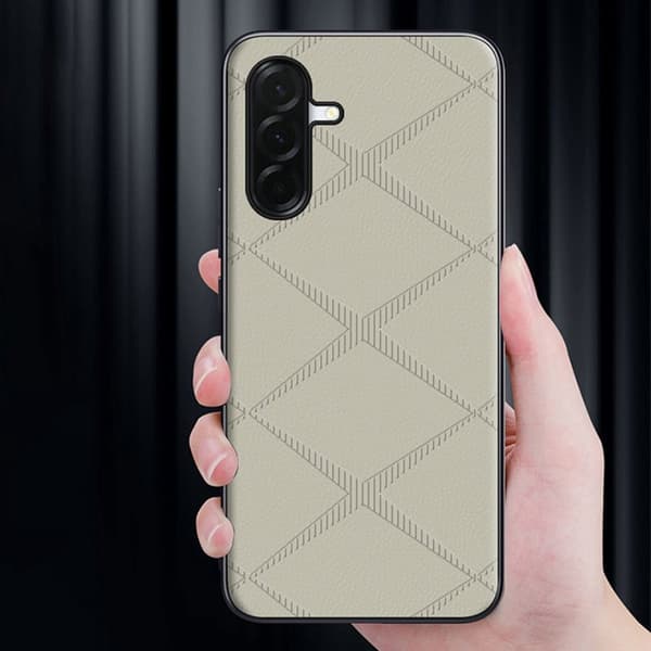 Mobilskal för Samsung Galaxy S26 Plus TPU + Konstläder - Svart
