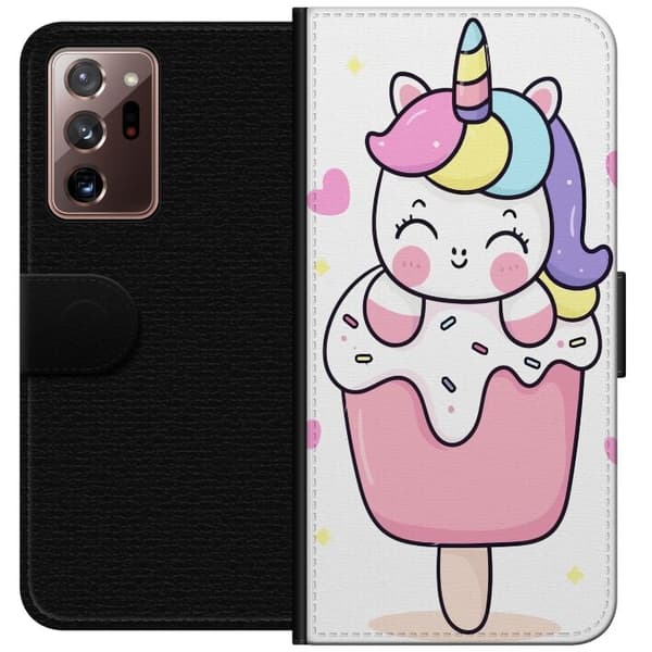 Pung Taske til Samsung Galaxy Note20 Ultra med Happy Unicorn