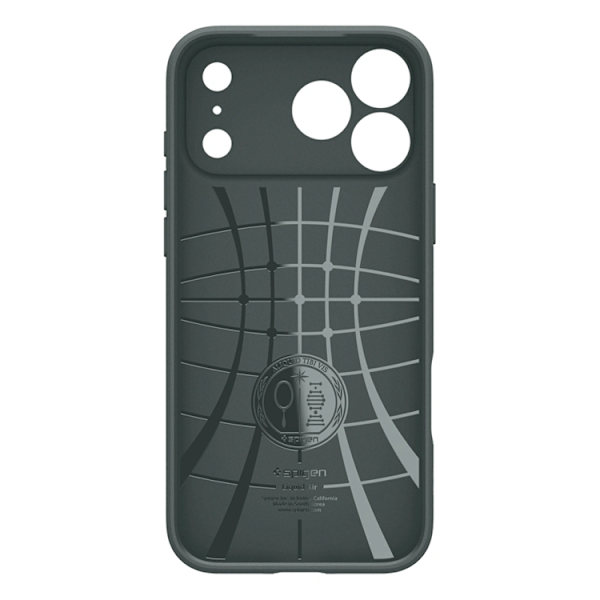 Spigen Mobilskal till iPhone 17 Pro Max Liquid Air - Abyss Grön Grön