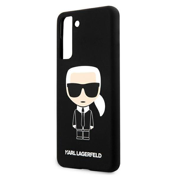 Karl Lagerfeld Cover Galaxy S21 Plus Silicone Iconic - musta Black