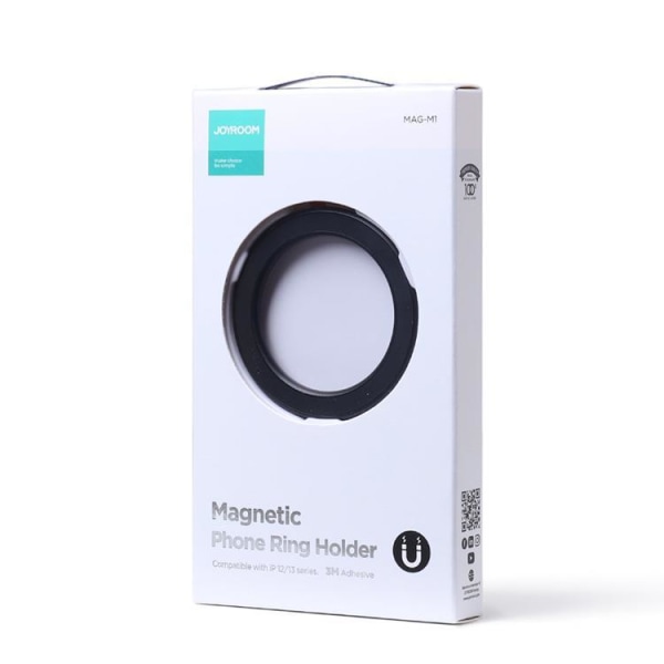 Joyroom Magnetic Magsafe -sormus älypuhelimelle / tabletille - musta