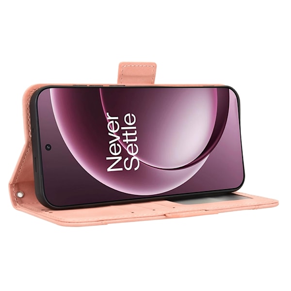 OnePlus 15 5G Plånboksfodral Konstläder Rosa