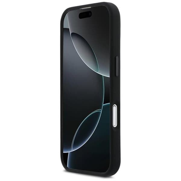 BMW Mobilskal till iPhone 17 MagSafe Silikon Horizontal Line Svart