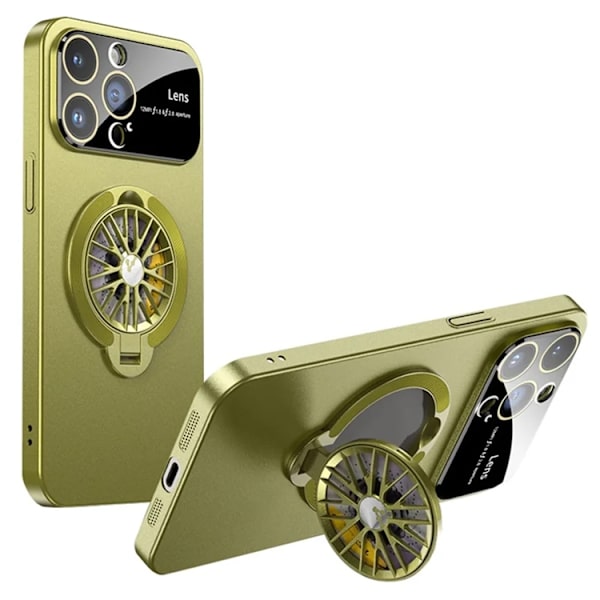 Mobilskal till iPhone 15 Pro Max Magsafe Hard PC - Grön Grön