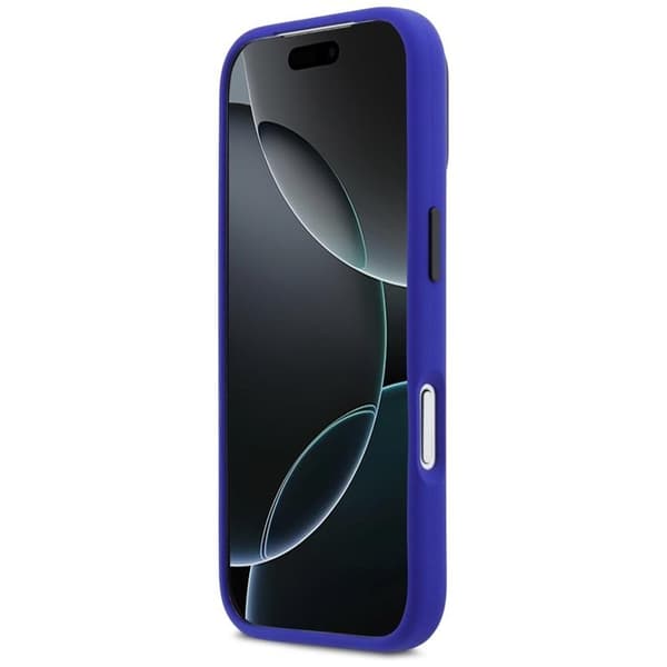BMW Mobilskal till iPhone 17 Pro MagSafe Silikon Vertical Logo - Marinblå Blå