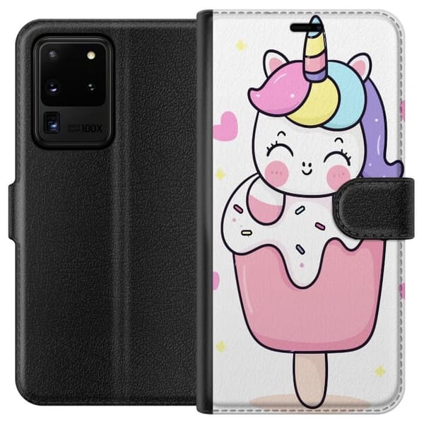 Pung Taske til Samsung Galaxy S20 Ultra med Happy Unicorn