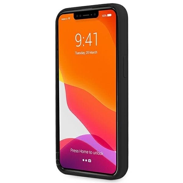 BMW Silicone Signature Taske til iPhone 13 - Sort Black