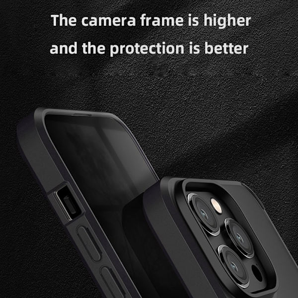 X-LEVEL Mobilskal till iPhone 15 Pro Shockproof Svart