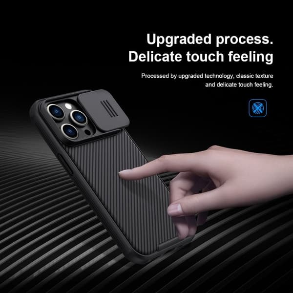 NILLKIN CamShield Pro Mobilskal till iPhone 14 Pro Max Skydd - Svart