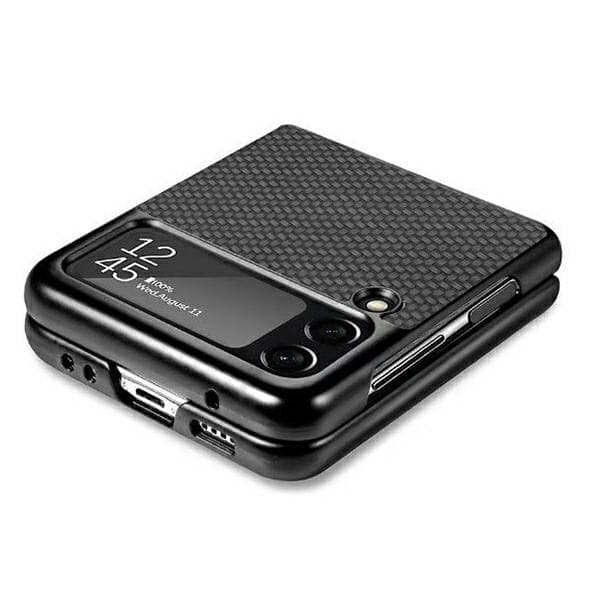 Beline Mobilskal till Galaxy Z Flip 6 MagSafe Carbon Armor - Svart