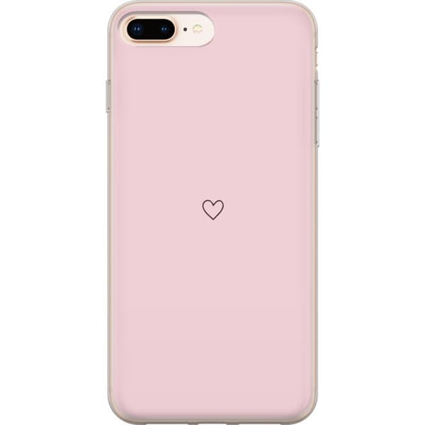 Mobilcover til Apple iPhone 8 Plus med Lille Hjerte