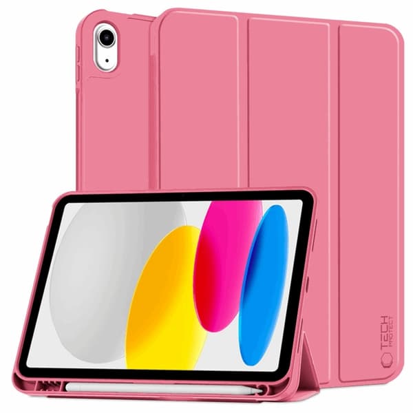 Tech-Protect iPad 10.9" (2022) /11" (2025) Smart taske Magenta